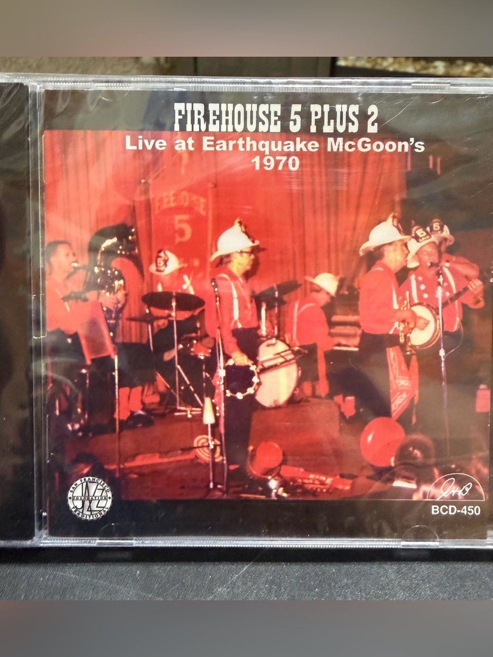 NWT sealed 2005 Firehouse 5 Plus 2 - Live at Earthquake McGoon's 1970